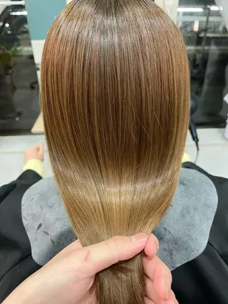 ミディアム カラー 👑髪質改善の匠👑 サンジョウ ユウキのヘアスタイル