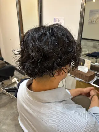 パーマ メンズ特化無料‼️ miyu-︎💕︎のヘアスタイル