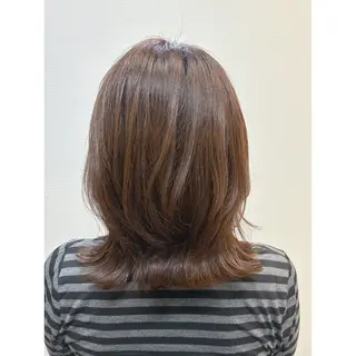 ミディアム 【妙典】◎人気サロン 🌸島袋カナ🌸のヘアスタイル