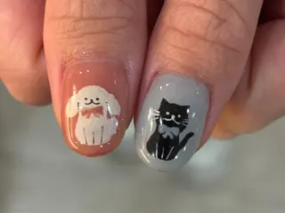 ネイル 栗田 ゆう子のネイルデザイン