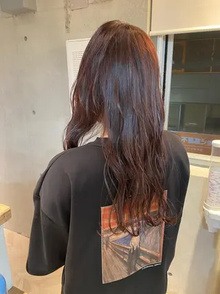 ロング 西山 恵太郎のヘアスタイル