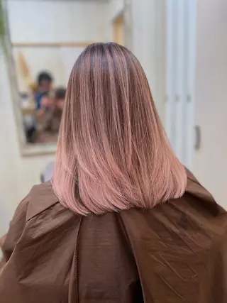 ミディアム カラー MERCI所属・マツモト コウダイのヘアスタイル