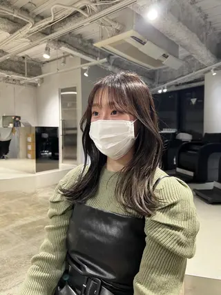 セミロング 店長/レイヤーカット /大東悠生のヘアスタイル