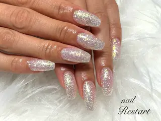 ロング nail Restart所属・Restart YURIのネイルデザイン