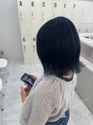 セミロング 小嶌 啓太のヘアスタイル