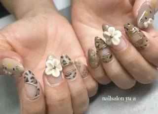 ネイル ネイル&ホワイトニング   Yu-a所属・yu-a  スカルプ ネイルakiのネイルデザイン