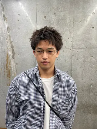 ショート カラー メンズ men's 特化 ✨ソウタのヘアスタイル