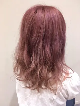 ロング カラー sato manamiのヘアスタイル
