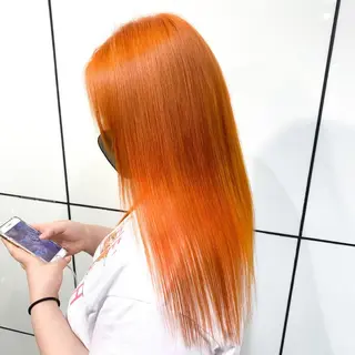 ロング カラー メンズヘア個性派 ネイル/コトミ🐸のヘアスタイル