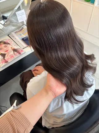 カラー 艶カラー/マツエク /似合わせ🤍ななえのヘアスタイル