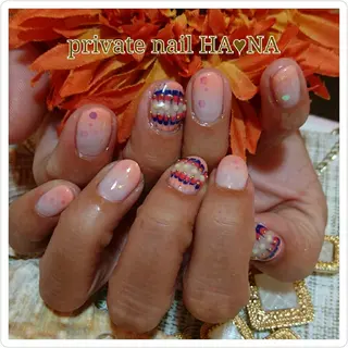 ショート ミディアム セミロング ロング カラー パーマ ヘアアレンジ メンズ キッズ ネイル まつエク プライベートサロン HA♥NAのマツエク・マツパデザイン