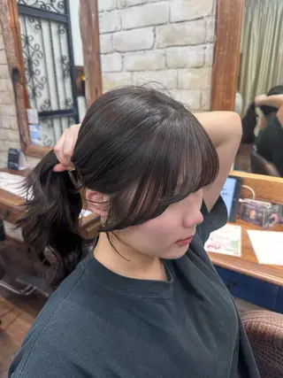 ロング 🍀ひなた🍀 似合わせカラー🎀のヘアスタイル