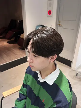 ミディアム パーマ メンズ メンズカットパーマ ✂️ JOYAのヘアスタイル