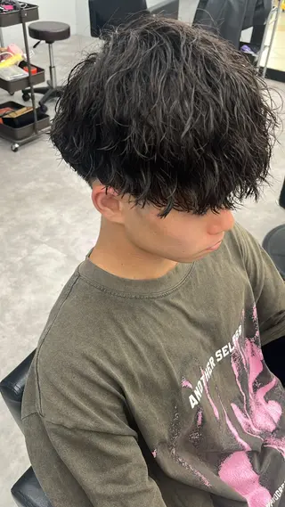 パーマ メンズ men's salon First天王寺店所属・First天王寺店 西郡   涼のヘアスタイル