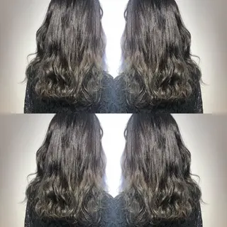 セミロング カラー ♡美髪•艶髪♡砂川 なつきのヘアスタイル