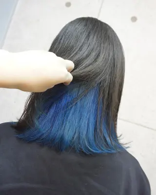 カラー 羽田 hadaのヘアスタイル