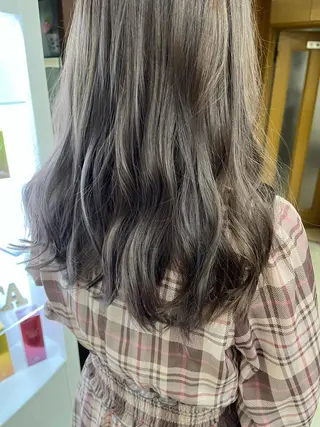 ロング カラー 【ニュアンスカラー・ 髪質改善】スズキカナのヘアスタイル