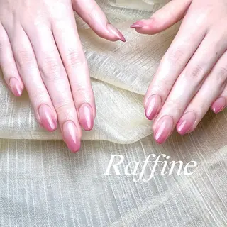 ネイル RAFFINE 月🦋🩵のネイルデザイン