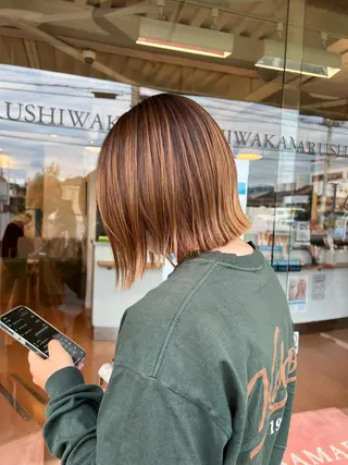 ミディアム slow所属・名取 純平のヘアスタイル