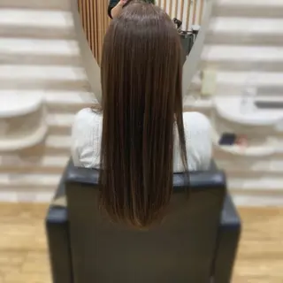 ロング カラー カラーダメージが艶々 『ケア特化店』KONのヘアスタイル