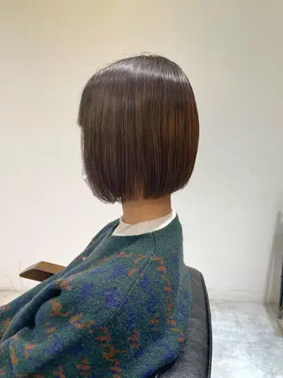 ショート カラー 田中大星 /ボブ 縮毛矯正のヘアスタイル