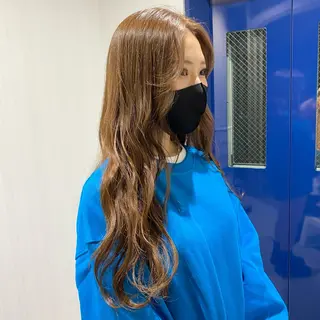 ロング カラー 神奈川大学最寄り白楽 三本松巧のヘアスタイル