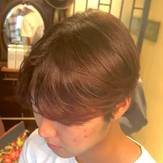 パーマ メンズ メンズパーマ眉毛 特化アユム🔥のヘアスタイル