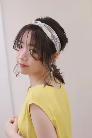 ミディアム カラー アメリラブヘアー 土屋 洋平のヘアスタイル