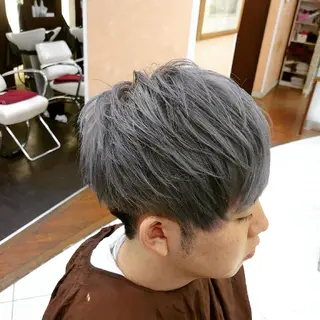 ショート カラー メンズ 🐺一ノ瀬 凌 / デザインウルフ🐺のヘアスタイル