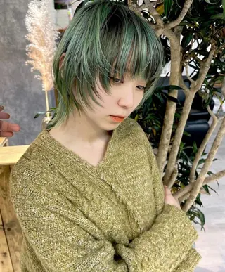 ショート カラー ♡ハッシュカット/ レイヤー/yucoのヘアスタイル