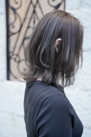ミディアム カラー ヘアアレンジ ひな 🕯️🤎のヘアスタイル