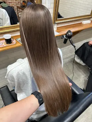 ロング カラー hair studio Peace所属・浅野 真惟のマツエク・マツパデザイン