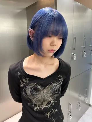 ショート カラー ハイトーン/デザイン カラー/悠斗のヘアスタイル