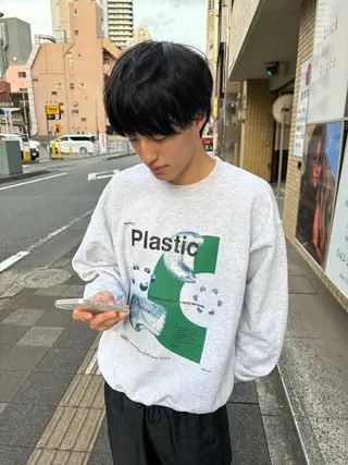 ショート パーマ メンズ 小関 仁晴のヘアスタイル