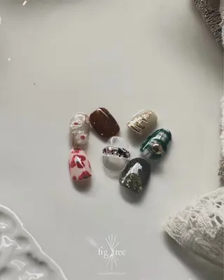 ネイル fig tree所属・fig tree モニターのネイルデザイン