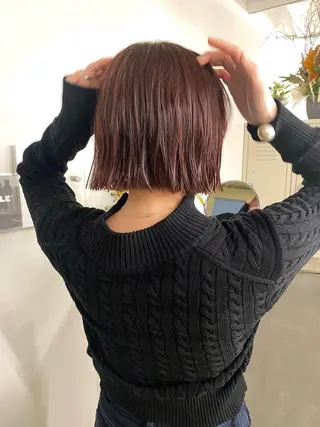 ショート カラー tonari所属・ブリーチモデル/ カットモデル/Riaのヘアスタイル