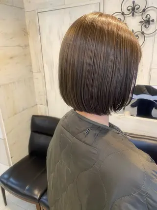 ショート カラー パーマ ヘアアレンジ 立川🤍韓国ヘア/ レイヤー🇰🇷🖤のヘアスタイル