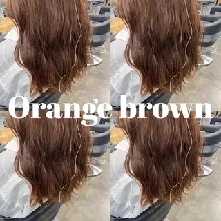 ロング カラー ヘアアレンジ 赤味消し.髪質改善 🌿𝘠𝘜𝘙𝘐のヘアスタイル