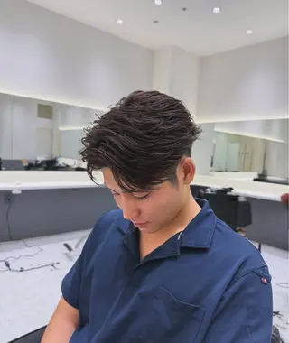 パーマ 岡山 綾汰のヘアスタイル