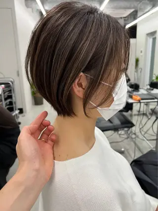 ショート カラー ハイライトNo.1☆ ゆうのヘアスタイル