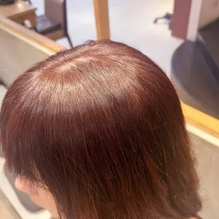 セミロング カラー 艶カラー/透明感 /ヒグチアオイのヘアスタイル