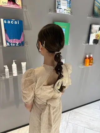 ヘアアレンジ 誰もが憧れる艶髪✨ /アレンジヘア🎀のヘアスタイル