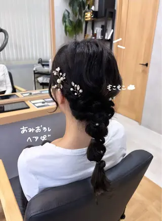 セミロング regalo Acari🍎のヘアスタイル