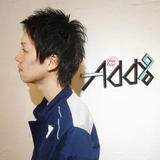 ショート メンズ カラー パーマ Add9 柳田健登のヘアスタイル