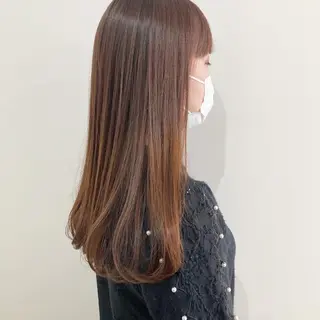 セミロング カラー お洒落パーマ/ 艶カラー/michiのヘアスタイル