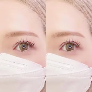 マツエク・マツパ 大阪福島アイサロン Jr，SeneLのマツエク・マツパデザイン