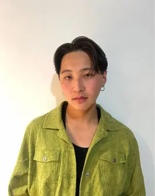 ショート 河本伶 質感レイヤーカットのヘアスタイル