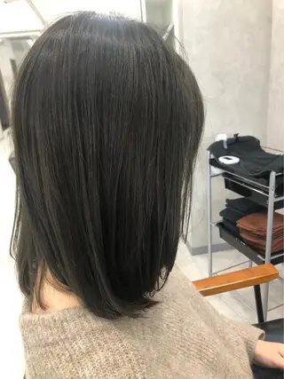 ミディアム 🌈艶髪　矯正 川崎　海🌈のヘアスタイル