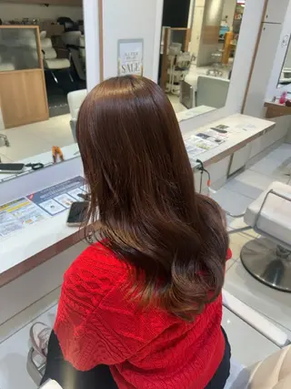 セミロング 🫧艶髪カラー Hanan🎀のヘアスタイル