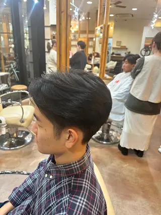 ショート カラー メンズ Lit.自由が丘（SENJYU自由が丘）所属・【髪質改善/美髪】 ⭐️川嶋 陸央⭐️のヘアスタイル